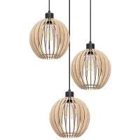 Envostar Taklampa , Clay, dimbara, Trä, Vardagsrum, Trä, Skandinavisk
