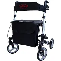 Antar Fyrhjulig rollator i aluminium AT51006