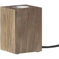 Star Trading Lampfot E27 Lys 10cm | brun []