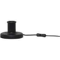 Star Trading Lampfot E27 JoJo 10cm svart []