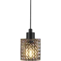 Nordlux Taklampa , Hollywood, dimbara, Brun / rost, Vardagsrum, Glas, Modern