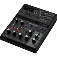 Yamaha AG06 MK2 6-Kanals Mixer med USB Gränssnitt Svart