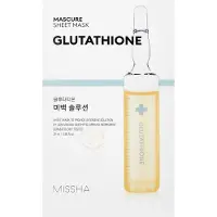 MISSHA Mascure Sheet Mask Glutathione Whitening Solution 28ml * 10 ark