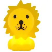 Mr Maria Bordslampa , Lion, dimbara, Gul, Barnrum, Plast