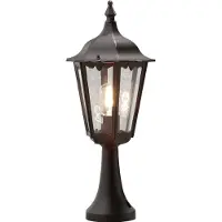 Konstsmide 7214-750 Firenze Utomhusmarkbelysning Lågenergilampa E27 100 W Svart