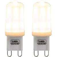 LUEDD Set med 2 st G9 dimbara LED-lampor 3W 280lm 2700K