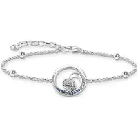 Thomas Sabo wave with stones armband A2045-644-1-L19V