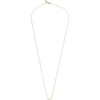 Design Letters Halsband - 60 cm - Förgylld - - One Size - Smycken