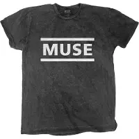 Ginza.se Muse: Unisex T-Shirt/Logo (Black) (Wash Collection) (X-Large)