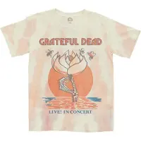 Ginza.se Grateful Dead: Unisex T-Shirt/Sugar Magnolia (White) (Wash Collection) (Large)