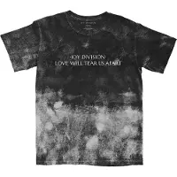 Ginza.se Joy Division: Unisex T-Shirt/Tear Us Apart Text (Black) (Wash Collection) (Large)