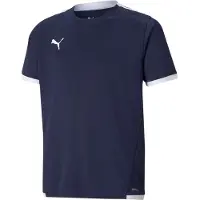 Puma Matchtröja teamLIGA - Navy/White Barn, storlek 152 cm