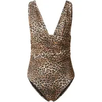 Hunkemoller Baddräkt brun / taupe / svart