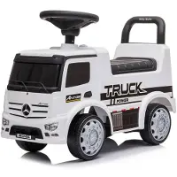 Milly Mally transportfordon Mercedes Antos vit