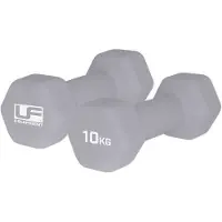 Ufe Hexagonformad Hantel Med Neoprenbeläggning 2 Enheter