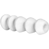 Satisfyer Pro 2 Silikon Sughuvud 5 st - Vit - Vit