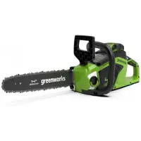 Greenworks Häcksaxblad GD40CS15K4 40 V 1x4,0 Ah 35 cm