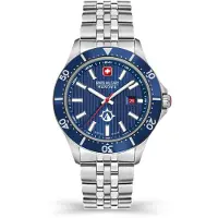 Swiss Military Flagship X Blue Sølv