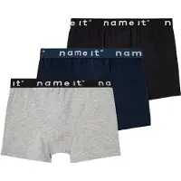 Name it Kalsong nattblå / gråmelerad / svart / vit