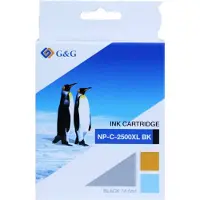 Inkclub Svart bläckpatron 74ml XL