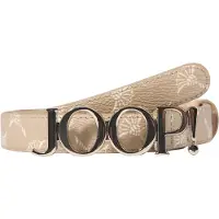 JOOP! Bälte beige / guld / vit