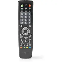 Nedis TVRC2200BK, TV, IR trådlös, Tryckknappar, Svart