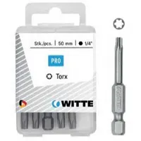 Witte 429618 T 30 Tin Torx-bits 5 Enheter