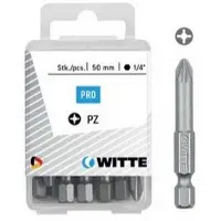 Witte Pz 3 50 Mm Pozidriv Korsformad Skruvmejselbit 10 Enheter