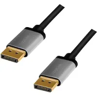 Ginza.se LogiLink: DisplayPort 1.2 Kabel 4K/60Hz 1m Aluminium