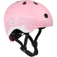 Scoot & Ride Cykelhjälm - Reflective Rose - - 45-51 cm - Cykelhjälm