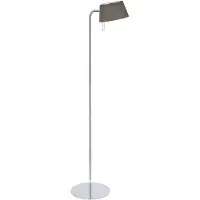 Brumberg Golvlampa 58120150, Brun / rost, Vardagsrum / matsal, Aluminium / grå / zink, Modern, Golvlampa