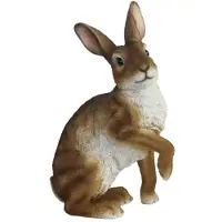 Super Merchant Trädgårdsfigur Sittande Hare