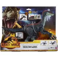Jurassic World Mattel Dominion Ljud Slashin Therizinosaurus Dinosaurie Actionfigur med Attackfunktion