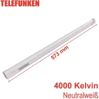 Telefunken LED-lampa för underskåp Hebe, vit, längd 57 cm Hebe, Vitt / opal, Kök, Syntetmaterial, Underskåpsbelysning