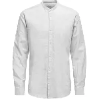 Only & Sons Skjorta 'Caiden' vitmelerad