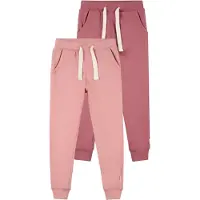 Minymo Sweatpants - 2-pack - Mesa Rose - - 10 år (140) - Sweatpants