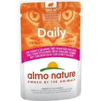 Almo Nature Daily med tonfisk och lax våtfoder katt (70 g)