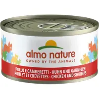 Almo Nature HFC Natural kyckling med räkor våtfoder katt (70 g)