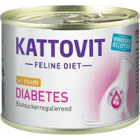 Kattovit Feline Diet Diabetes Kyckling 185 g
