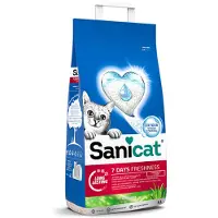 Sanicat kattsand 7 DAYS Aloe Vera 4 12 l (3x4 l)