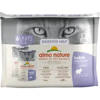 Almo nature Intestinal Help multipack med fisk och fjäderfä våtfoder katt (70 g)