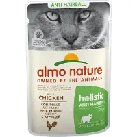 Almo Nature Anti Hairball med kyckling våtfoder katt (70 g)
