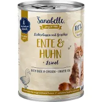 Sanabelle Duck &amp; Chicken 400 g paté för vuxna katter