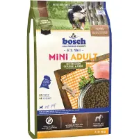 Bosch Tiernahrung Mini Adult med färskt fjäderfä &amp; hirs 3 kg