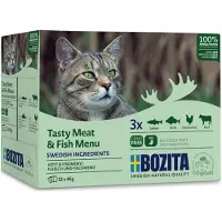 Bozita Pouch HiG Multibox Meat & Fish Menu