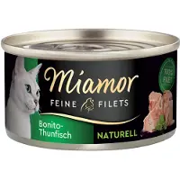 Miamor Vom feinsten Filéer Naturlig Bonito Tonfisk 80g