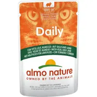 Almo nature Daily med kalv- och lammkött våtfoder katt (70 g)