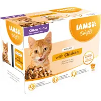 IAMS Cat Kitten in Gravy 12x85g