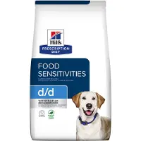 Hill's Pet Nutrition Prescription Diet d/d hundfoder med anka och ris 12 kg