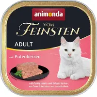 Animonda Vom Feinsten Ekonomipack: Adult 32 x 100 g - Kalkonhjärta
